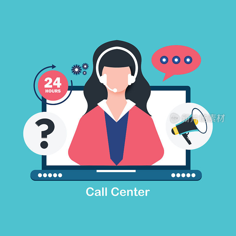 Customer service technical support call center
